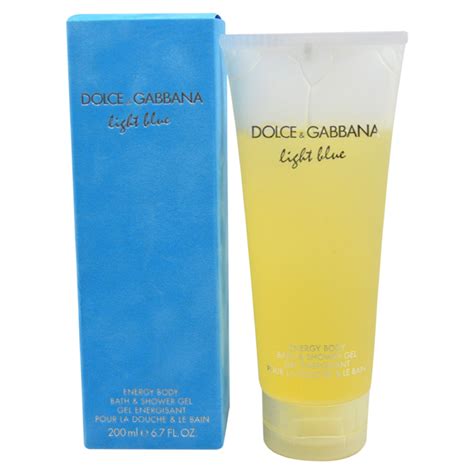 dolce & gabbana light blue shower gel|d&g website.